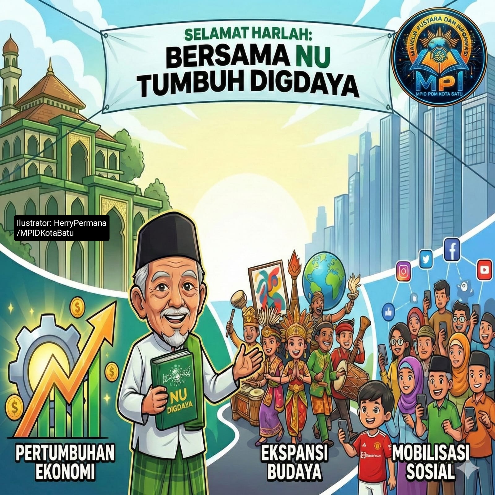 SELAMAT HARLAH: BERSAMA NU TUMBUH DIGDAYA