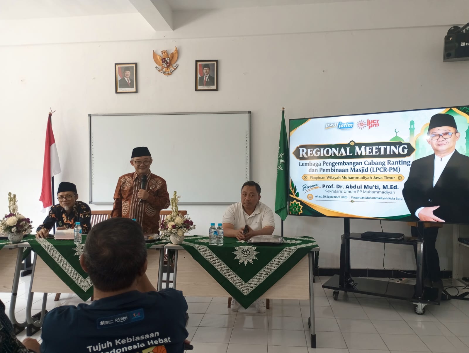 Regional Meeting LPCR-PM Jatim: Prof. Abdul Mu’ti Dorong Dakwah Kreatif dan Berbasis Karya